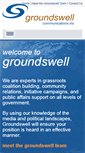 Mobile Screenshot of groundswell.net