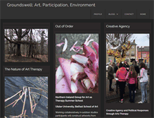 Tablet Screenshot of groundswell.ie